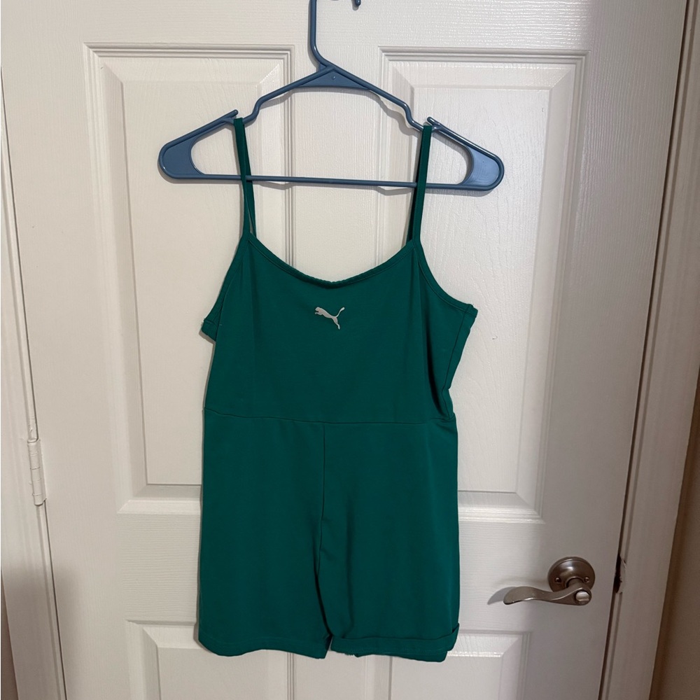 Puma Teal Sleeveless Jumpsuit